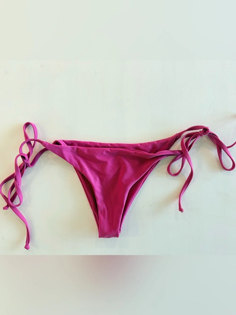 Frankies Bikinis Swim Bottoms bundles pink yellow Set of 2 Medium